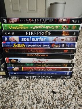 adidas Multi-Color DVD Stack Featuring Red, Blue, Black & White Spines